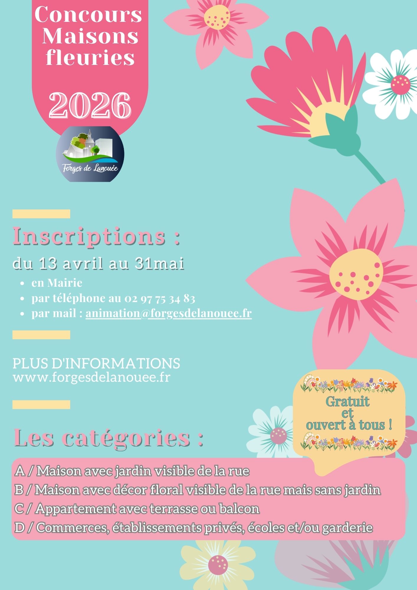 Concours de maisons fleuries 2026