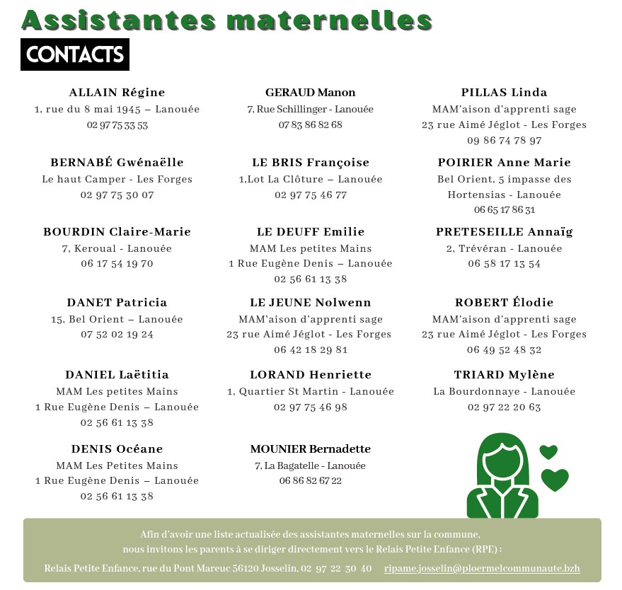 2025 12 liste assistantes maternelles