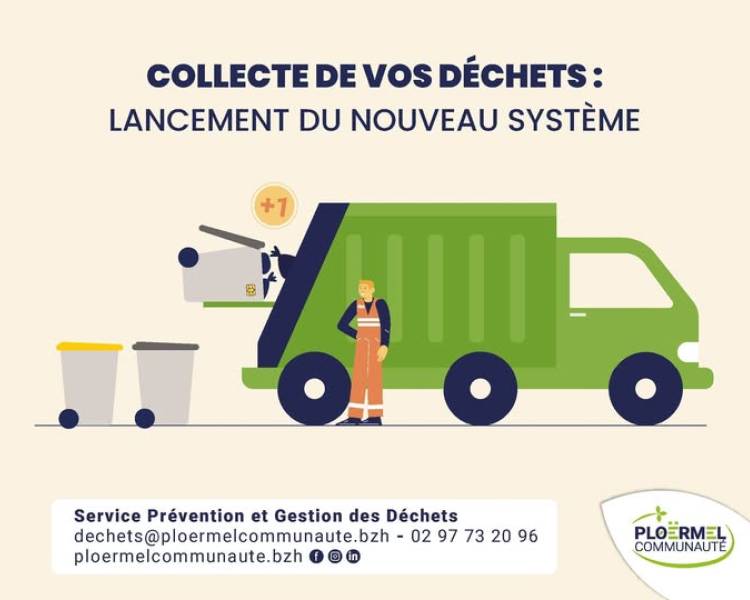 Nouveau système de collecte des déchets bientôt mis en place