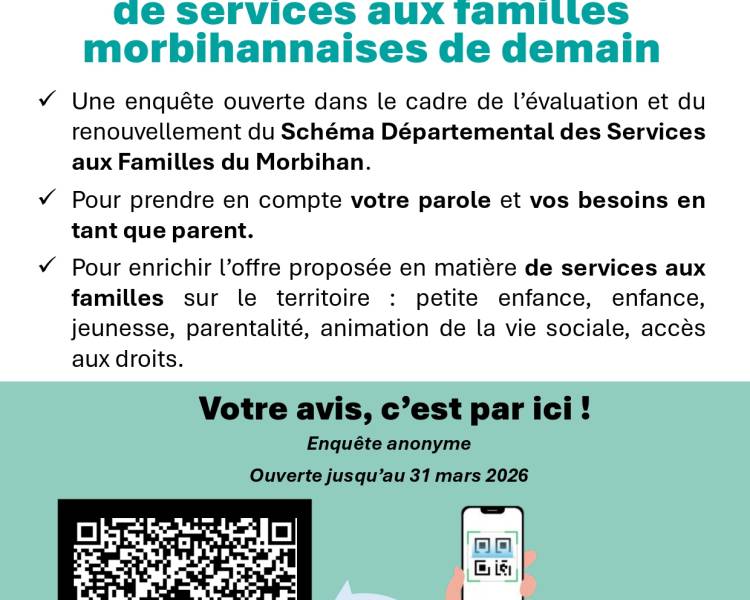 Enquête familles : parents, votre avis compte ! 